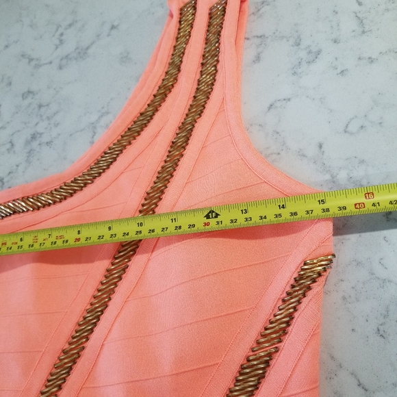 👗NEON ONE SHOULDER BODYCON DRESS - Picture 5 of 14